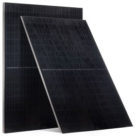 2PCS 400W Monocrystalline Solar Panels, 23% High-Efficiency Mono PV Module with Stable MC4 Output & Aluminum Frame