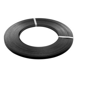 Steel Strapping Coil, 3/4 in x 0.02 in x 1640 ft, Metal Strapping Banding Roll Withstands Harsh Environment, 1700 lbs Break Strength