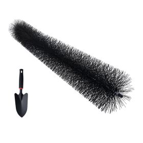 Gutter Brush, 120 Feet Total Length 4.33 inch Diameter Gutter Cleaning Tools, Ground-Level Gutter Brush Leaf Guard for 5 Inch Gutters