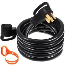 50Ft 50 Amp RV Extension Cord Durable Premium Power Cord RV 26.5mm Wire Diameter Extension Cord Copper Wire RV Cord Power Supply Cable for Traile