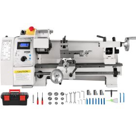 Compact Metal Lathe, 8"x14", Adjustable Speed 2250 RPM, 650W Power, Precision Engineering Lathe for Metalworking, Ideal for Crafting Different Me