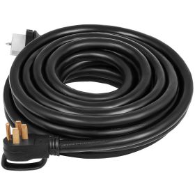 75Ft 50 Amp Generator Extension Cord,N14-50P & SS2-50R & CS6364 4 Prong, 50 Amp Generator Cord 125V 250V with Twist Lock Connectors