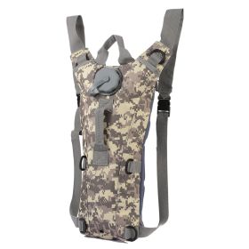 Tactical Hydration Pack 3L Water Bladder Adjustable Water Drink Backpack for Hiking Cycling Climbing Running (Option: 2LWaterBagACU)